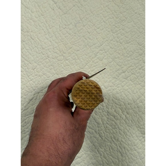 Bambum Regato Bamboo Garlic Squeezer Muddler  Antibacterial Wood Kitchen Tool - Picture 3 of 6